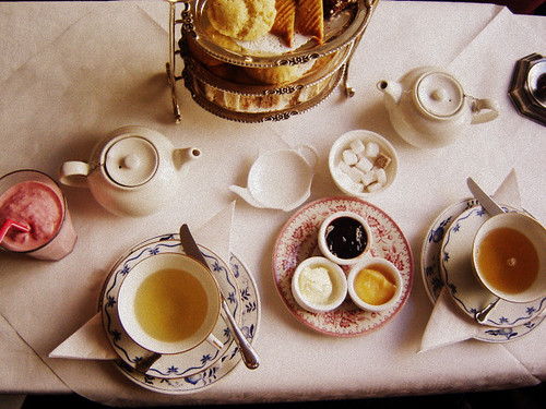 afternoon tea for lunch