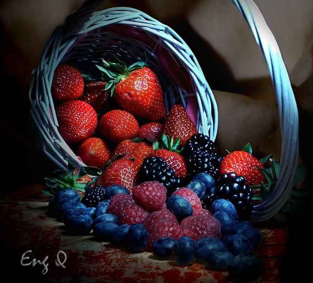 basketful of berries