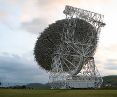 The Green Bank telescope: back view