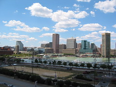 Northwest view of Inner Harbor from Federal Hill