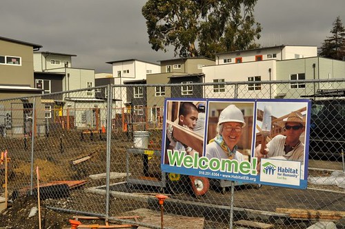 Welcome, says Habitat for Humanity (courtesy of David Baker & Partners)