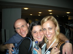 Brent Csutoras, Lisa Barone, Carolyn Shelby at MSN Party at SMX Advanced 2007