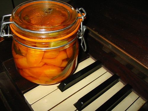 carrots preserved