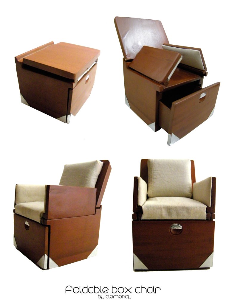 Clemency - Foldable Box Chair