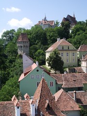 Sighisoara - view from the top of the Clock Tower