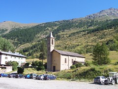 The church at La Monte