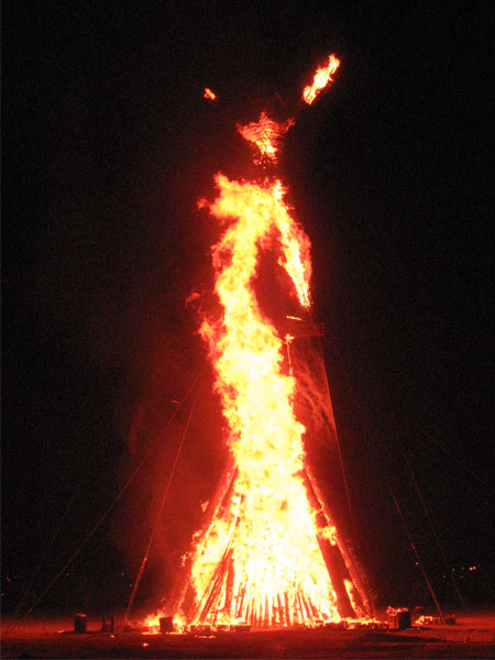 Fire Heart of the Burning Man