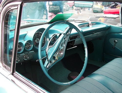 Interior of a 1960 Chevrolet Impala Taken at the 2007 Tower Car Show in 