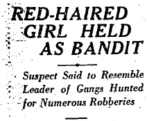 Robber Queen Headline