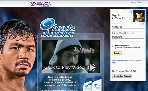 manny in Yahoo mail