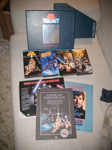 Star Wars Vhs Box Set. Star Wars Trilogy: VHS