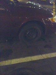 yay, a flat tire