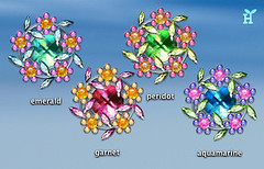 New Desktop-Icon Set "Jewel Flowers"