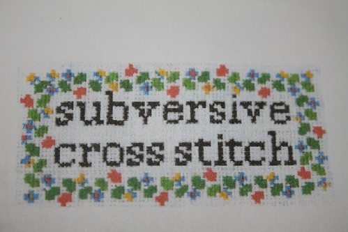Subversive Cross Stitch Kit
