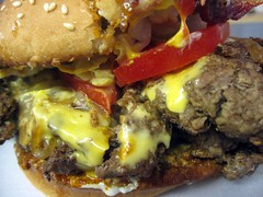 ann's snack bar - the ghetto burger by foodiebuddha