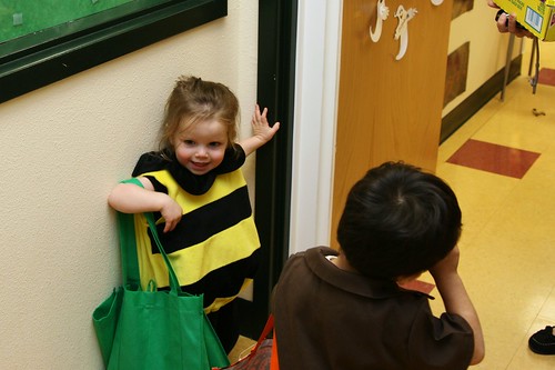 Trick or Treating at school
