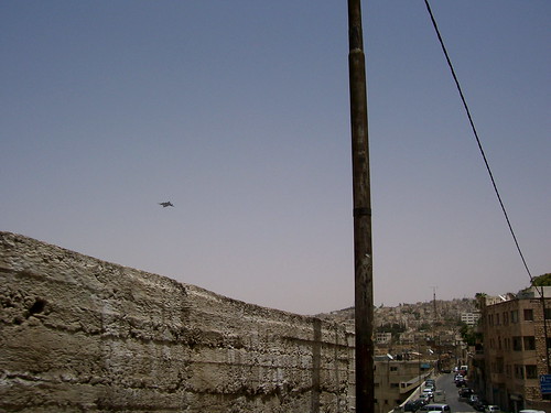 Amman street and jet
