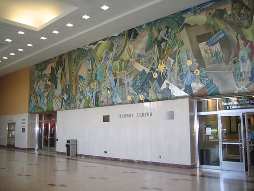 Mural in Stewart Center