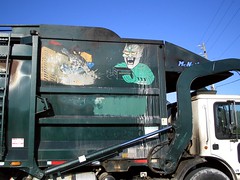day 30 - garbage truck