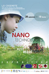 Affiche expo NANO à la Casemate