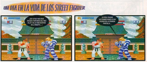 Un día en la vida de los Street Fighter