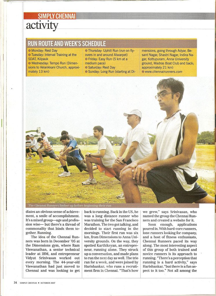 Chennai Runners in India Today - page 2