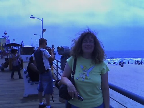 Stephanie on Santa Monica  Pier