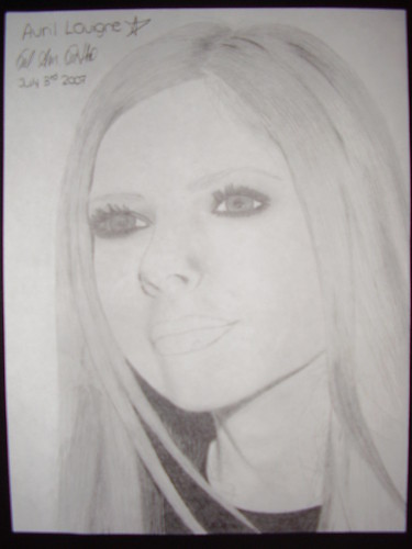 Another Avril Lavigne drawing