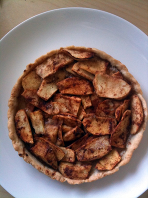 Mini Apple Pie, with the leftover dough/apples