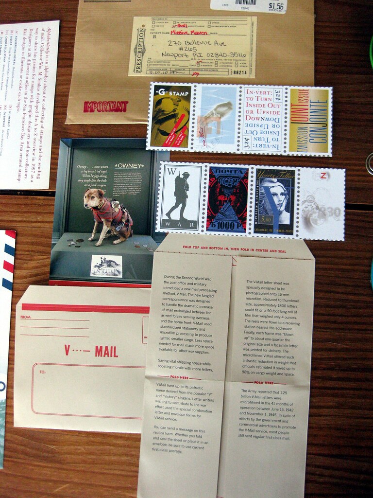 Paper goodies + v-mail reproduction