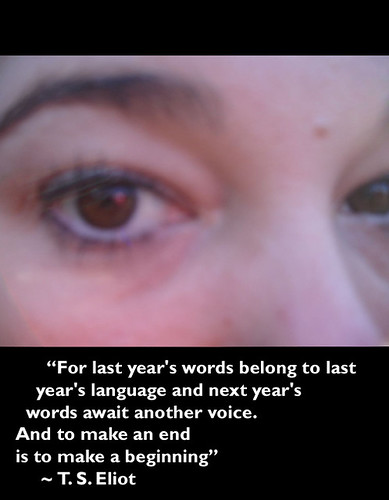 Here are a few of my favorite New Year's sayings: Ring out the old, 