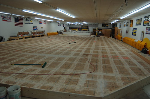 Sub Floor for Carpet Track