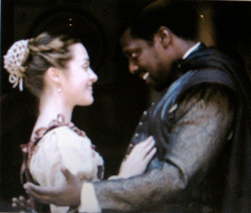  "Othello" - Desdemona (Zoe Tapper) and Othello (Eamonn Walker) 