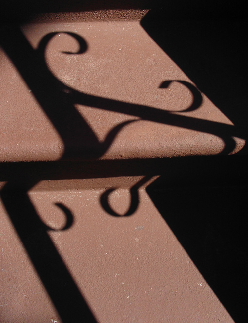 stoop stair shadows