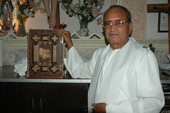 Holy Bible and Catholic Priest, Puerto Vallarta, Mexico