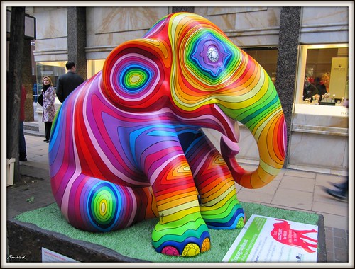 Elephant Parade London by Ronrad