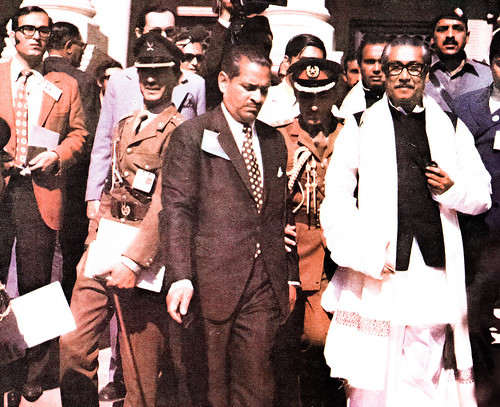 Sheikh Mujibur Rehman in Lahore