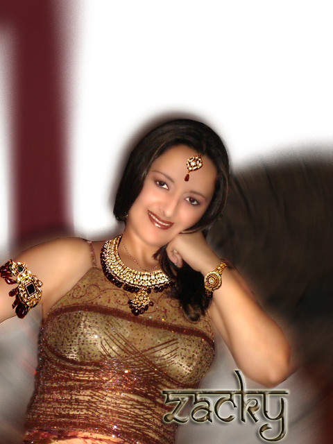 Indian Girl and a touch of photoshop
