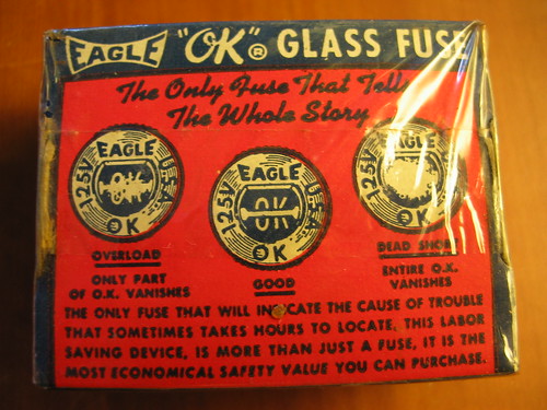 Eagle "OK" glass fuses