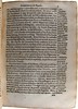 Page of text showing extensive printed marginal notes which occur throughout the text. 