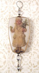 2010 Holiday Ornament Collection - Victorian Boy with Tree