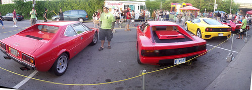 Ferrari butt panorama!