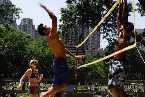 Volleyball in Central Park 2