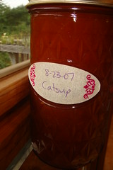 Home canned catsup