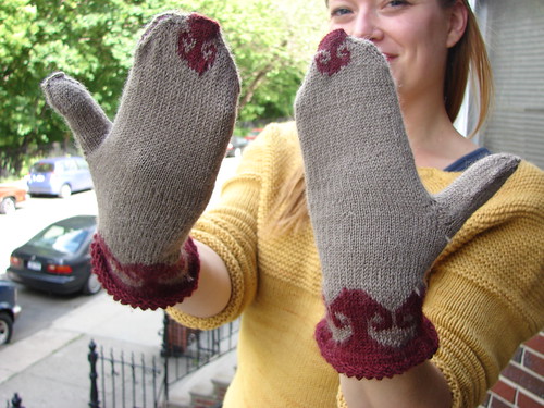 Double-thick mitts