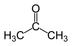 Acetone-structural