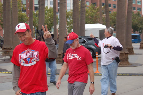 NLCS Game 3: Phillies Fans before the Game