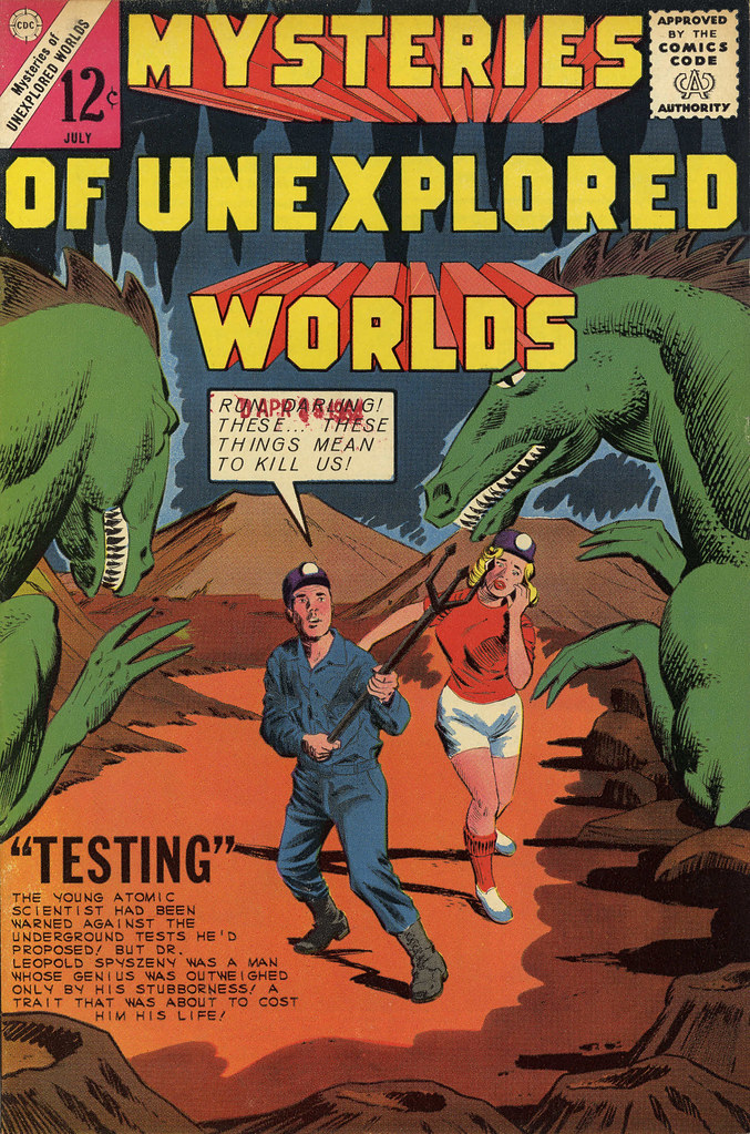 Mysteries of Unexplored Worlds #42 (Charlton, 1963) 