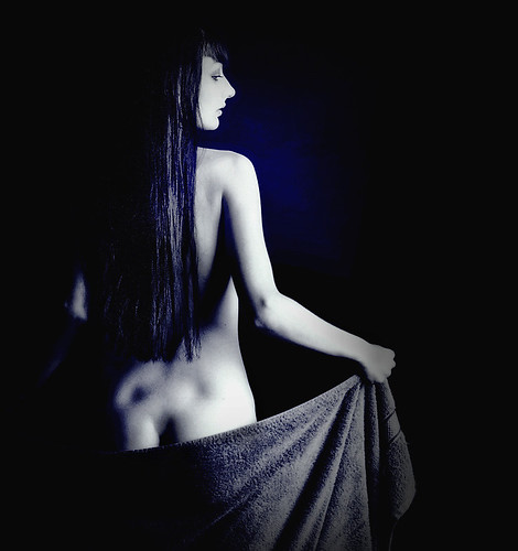 Nude Film Noir portrait girl people nude sensual noire femme nolana 