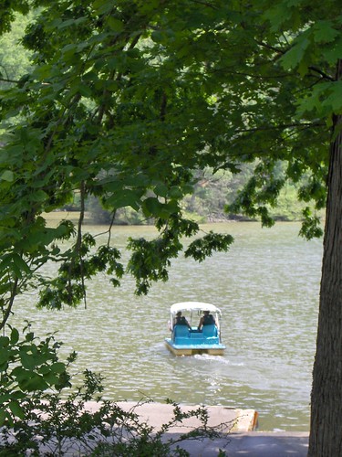 Paddle boats are a favorite at Hungry Mother State park
